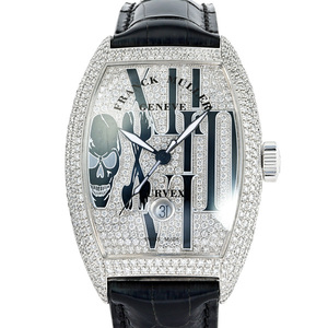 フランク・ミュラー FRANCK MULLER トノウカーベックス ゴシック アロンジェ 8880SCDTGOTHDCD 全面ダイヤ文字盤 新品 腕時計 メンズ