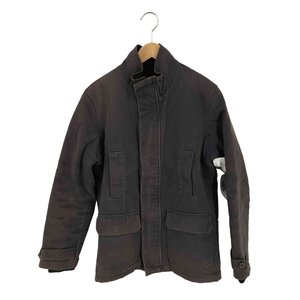 A.P.C.(アーペーセー) 00s イーストバイウエスト期 裏ボアライナー デッキジャケット ナス紺 r 中古 古着 0802