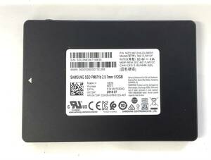 S6042539 SAMSUNG SATA 512GB 2.5インチ SSD 1点【中古動作品】.