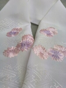 金の鈴　和装小物　刺繍半衿　正絹塩瀬　訪問着用　未使用