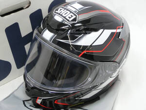 ‡ 0292 SHOEI ショウエイ Z-8 PROLOGUE プロローグ TC-5 ブラック×ホワイト系 サイズ L 59cm 2021年モデル バイク ヘルメット 箱付 美品