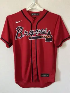 【新品】Atlanta Braves レプリカベースボールシャツ　レディース