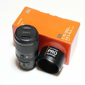 SONY E 70-350mm F4.5-6.3 / SEL70350G / 極上品！