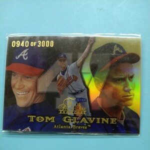 1999 Flair Showcase TOM GLAVINE トム・グラビン 3000枚限定ROW1 ブレーブス