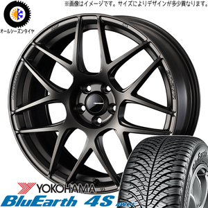 レクサスLBX 10系 225/55R18 オールシーズン | ヨコハマ ブルーアース AW21 & SA27R 18インチ 5穴114.3