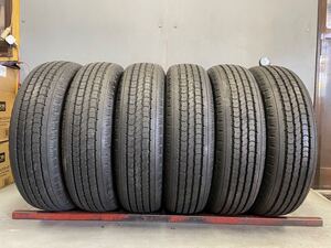 205/75R16(113/111L)LT[商品番号8227] ダンロップ SP355K 2021年製 6本セット 205/75/16