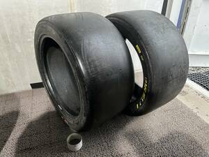 305/660-18 2本 ピレリ PIRELLI P ZERO スリックタイヤ【中古/埼玉より発送】