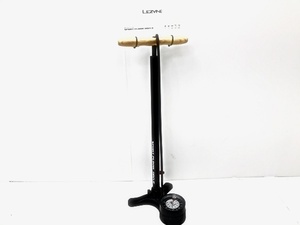 下松)LEZYNE レザイン フロアポンプ SPORT FLOOR DRIVE 3.5 グロス ブラック ウッドグリップ ▼★241203A10B MN03A