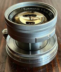 【オ－バ－ホ－ル済み】Summicron 50mm f2　沈胴・最初期型・トリウムズミクロン【極美品】