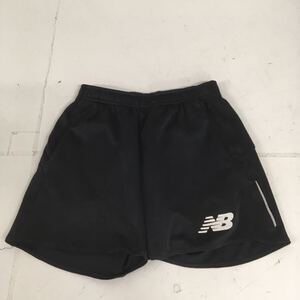 送料無料★new balance ニューバランス★ジャージ ショートパンツ★キッズ　子供　130 ブラック　黒#60805sj42