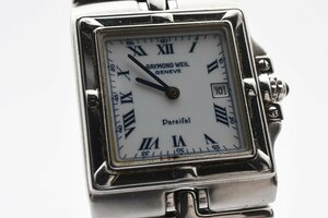 レイモンドウィル ジュネーブ スクエア デイト クォーツ メンズ 腕時計 RAYMOND WEIL