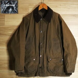 C1Y/S6.13-3　イギリス製　Barbour　バブアー　CLASSIC BEDALE　クラシック ビデイル　オイルドジャケット　ハンティングジャケット