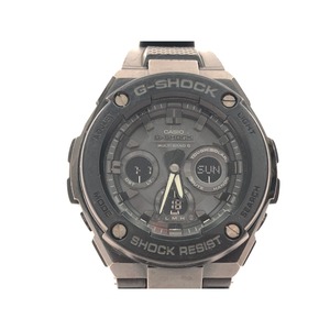 ▼▼ CASIO カシオ メンズ腕時計 電波ソーラー G-SHOCK Gショック ミドルサイズ マルチバンド6 GST-W300G 傷や汚れあり