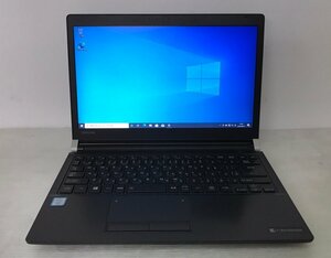 ●13.3型 高性能ノートパソコン 東芝 Dynabook R73/B (Core i3-6100U 2.3GHz/8GB/SSD128GB/Wi-Fi/Windows10 Pro)