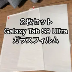 ⭐️即購入OK❣️Galaxy Tab S9 Ultra ガラスフィルム(2枚)