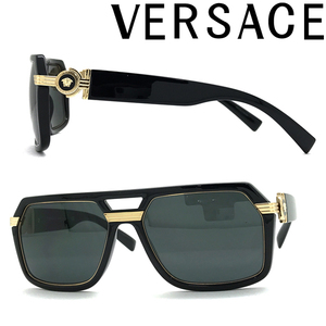 VERSACE ヴェルサーチェ ベルサーチ サングラス ブランド ブラック ちょいワル ちょい悪 0VE-4399-GB1-87