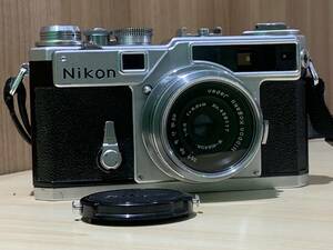 Nikon SP/W-NIKKOR 35mm 3.5cm F3.5 1:3.5 Sマウント 広角単焦点レンズ Nippon Kogaku Japan☆動作未確認 ジャンク レトロ ヴィンテージ彡