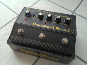 TECH21 NYC SANSAMP TRI-A.C. サンズアンプ 3チャンネル プログラマブル プリアンプ ディストーション