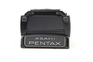 美品 Asahi PENTAX 6x7 Waist Level Finder 67 アサヒ ペンタックス ウェストレベルファインダー　6×7 折りたたみ ピントフード