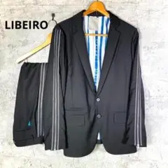 『LIBEIRO』リベイロ (M) ジップ セットアップパンツ テーラード
