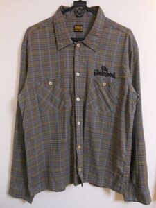 TENDERLOIN T-COTTON SHIRTS テンダーロイン S チェック コットン シャツ SH 長袖