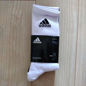 adidas　靴下3足セット　25-27cm