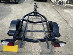 サントレックス　 ボートトレーラー 軽トレーラー 最大積載350kg ジェットスキー　LEDテール　1円スタート売切り！ヤマハカワサキシードゥ