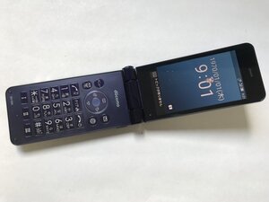 再GB091 docomo SH-02K ブルーブラック 判定〇 ジャンク