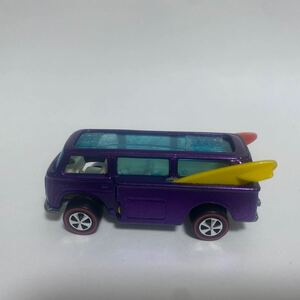 ヴィンテージ ホットウィール 1969 Hot Wheels Volkswagen Beach Bomb Purple レッドライン