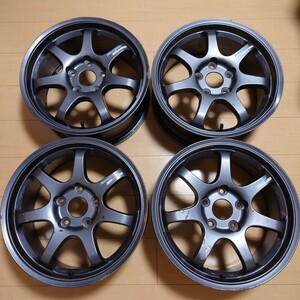 A-TECH FINAL SPEED ERASER 16×7J +48 5H 114.3 4本 エーテック ファイナルスピード 16インチ 7.0J 5穴