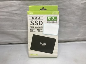 期間限定セール 【未使用】 リーダーメディアテクノ LAZOS 内蔵SSD 512GB L-ISS512