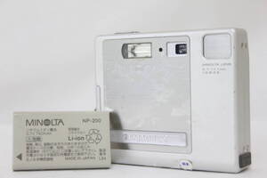 【返品保証】 ミノルタ Minolta DiMAGE X バッテリー付き コンパクトデジタルカメラ M1119