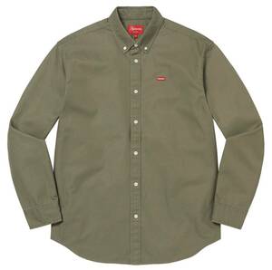 【新品】Supreme Small Box Shirt COLOR/STYLE：Olive SIZE：Small