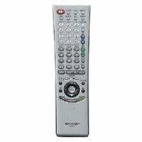 【中古】 シャープ 液晶テレビ用リモコン RRMCGA171WJSA(0106380137)