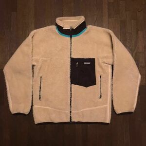 XS patagonia 11年製 retro-x jacket パタゴニア レトロx ジャケット ナチュラル ブラウン フリース nat