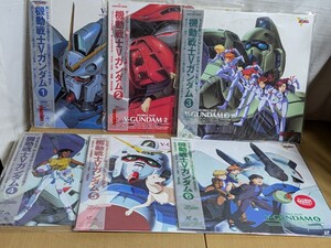 レーザーディスク LD/機動戦士Vガンダム 1〜6/帯あり 未開封あり