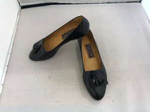 【COLE HAAN】コールハーン　レディス　フリンジパンプス　ブラック　レザー　6（約23cm）　ヒール2cm　SY02-F2W