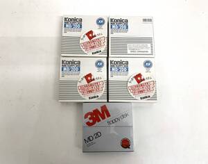 丸558「未開封品まとめ」住友3M / 5インチ2Dフロッピーディスク10枚 MD/2D //Konica MD/2DD 5インチ2DD MINI FLOPPY DISK 10枚入 4箱