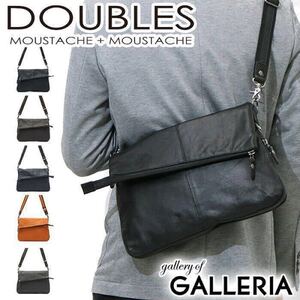 【最安値】送料無料【ショルダーバッグ 本革】DOUBLES ダブルス イタリアンソフト牛革 口折れショルダーバッグ VLR 1656 レッド