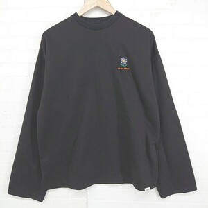 ◇ Perushu ペルーシュ 長袖 Tシャツ カットソー サイズS ブラック メンズ E