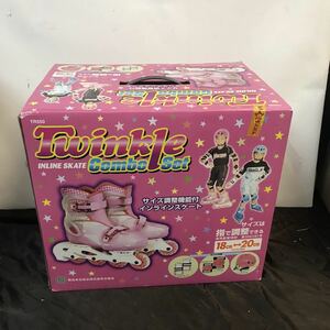 Twinkle インラインスケート セット TR550 18～20cm サイズ調整機能付き ローラーブレード