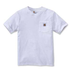 カーハート 最新作 ポケット Tシャツ 白 S ●新品 Carhartt