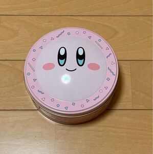 星のカービィ★フェイス缶★お菓子缶バレンタインダイカットキャラクター空き缶 Kirby 任天堂 