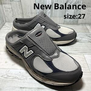 ニューバランス New Balance スニーカー ミュール サンダル グレー