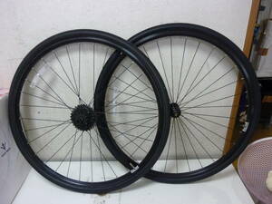 自転車タイヤ２個セット★REUNION　SHIMANO　CASSETTE　32-622　KENDA　中古