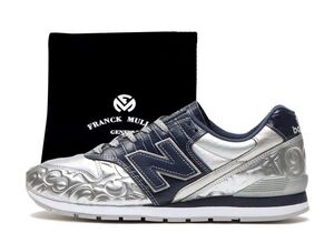 FRANCK MULLER × NEW BALANCE CM996 "SILVER"(トート付き) 26.5cm CM996FMS-TOTE