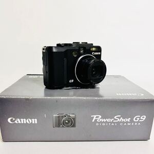 【ジャンク】キヤノン Canon デジタルカメラ PowerShot G9 ブラック