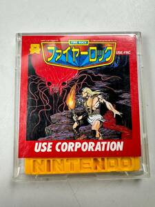 ♪【中古】Nintendo ファミリーコンピュータ ディスクシステム ソフト ファイヤーロック 任天堂 ファミコン 動作未確認 ＠送料180円(5)