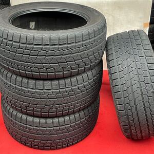 送料無料！90%溝有。YOKOHAMA ICE GUARD G075 285/50R20 112Qスタッドレスタイヤのみ4本セット。ランドクルーザー プラド ラングラー他等。