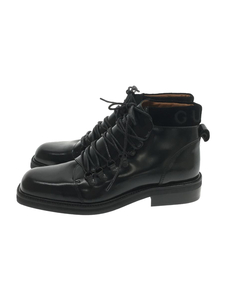 GUCCI◆ブーツ/UK7.5/BLK